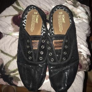 TOMS Sequin Flats- Size 11